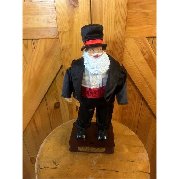 Santa Claus Sing And Dance Figurine 13” Tall Trim A Home Millenium Works (5818) - Picture 3 of 12